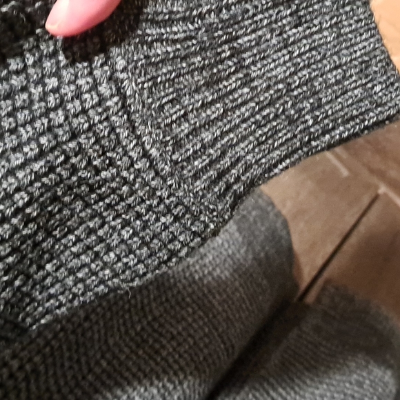 1 XL left 😊New Black Plaid Knitted Long Open Front Cardigan💔clearance price - Picture 14 of 16